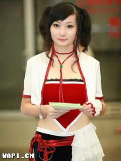 ChinaJoy中的国产美女34.JPG