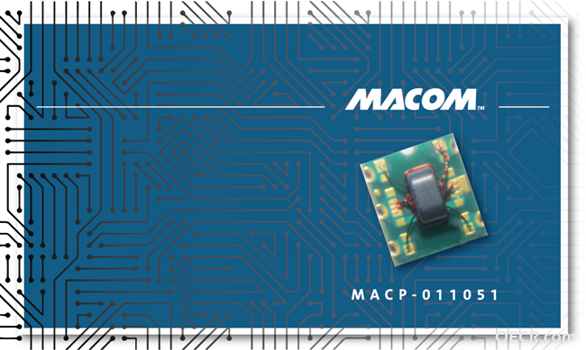 MACOM MACP-011051是一款7.5 dB耦合器，工作频率为5 MHz至1225 MHz，采用表面贴装封装或卷带式封装。