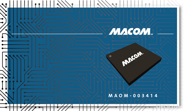 MACOM MAOM-003414是一款高性能光调制器驱动器，适用于需要线性放大的100G和200G应用。