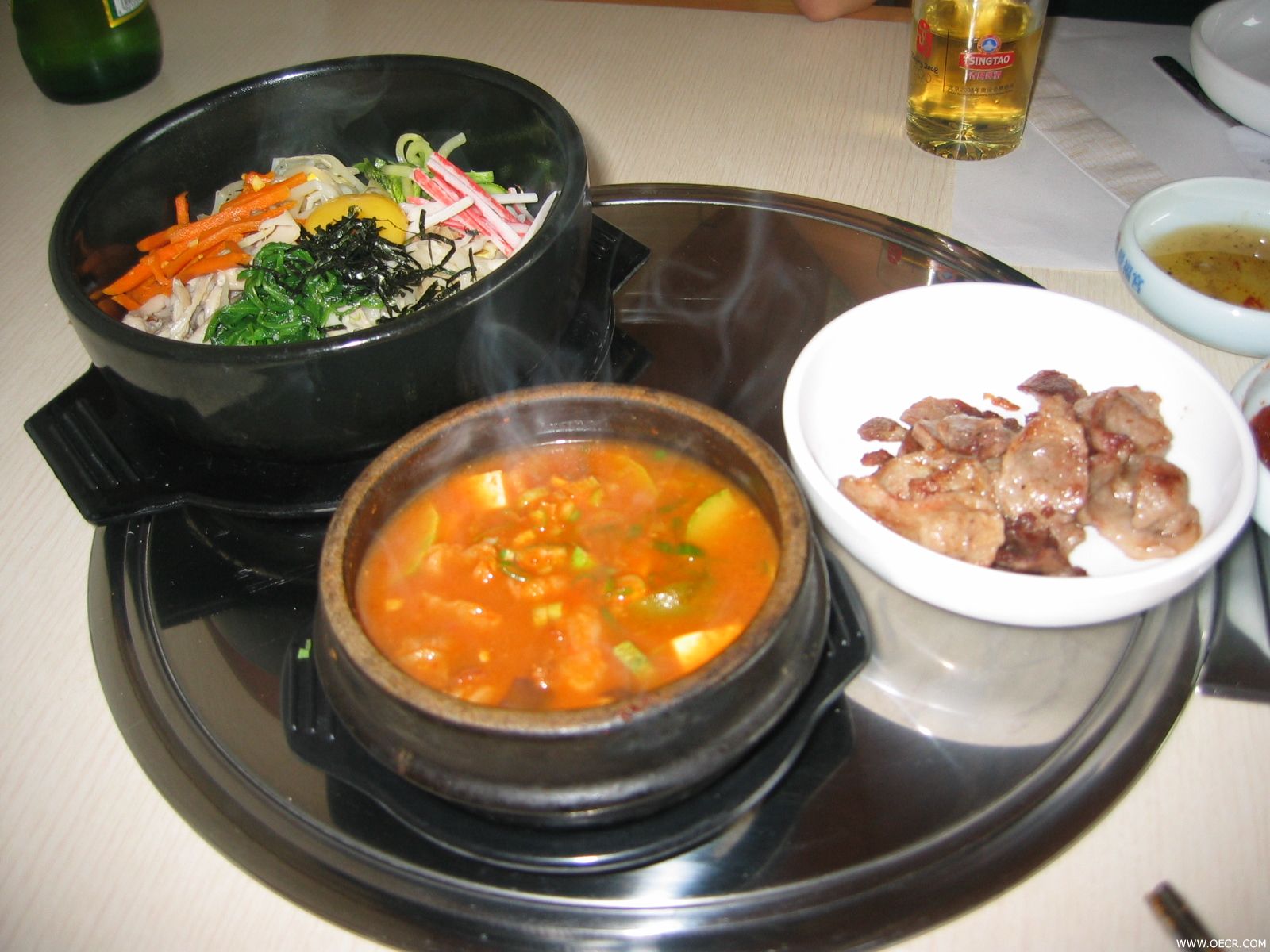 美味的大酱汤、石锅拌饭