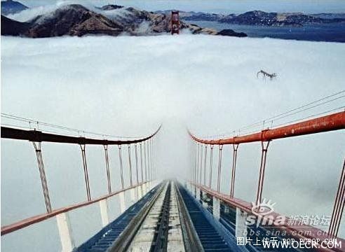 加拿大公园的“云霄飞车”